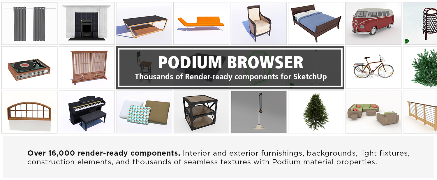 SU Podium V2.6 with Podium Browser Commercial Win/Mac